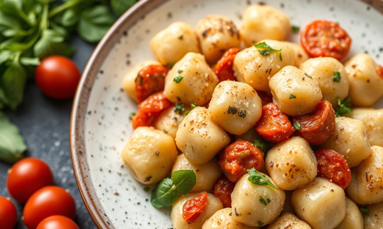 Wholesome gluten-free vegan gnocchi recipe: delicious and easy.
