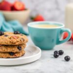 Easy no-bake breakfast cookies for morning fuel.