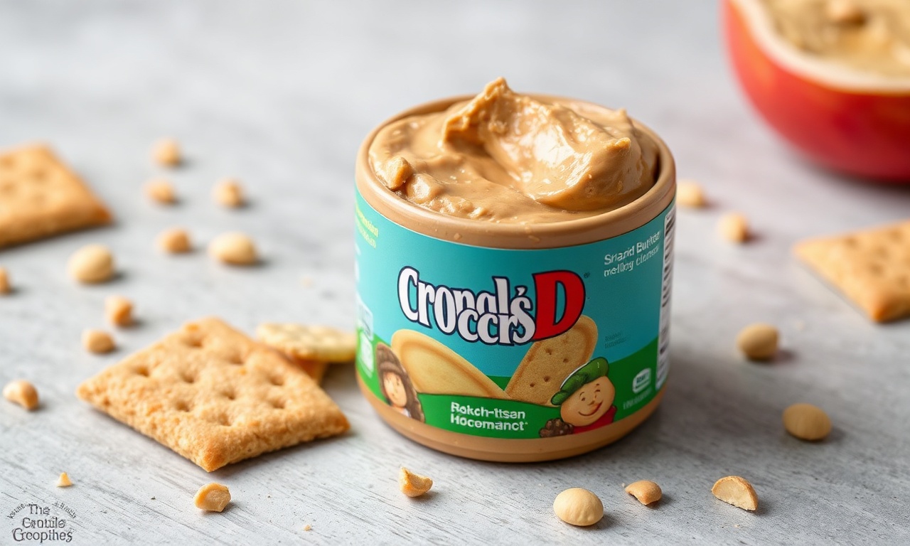 Crunchy Harmony: Graham cracker and peanut butter perfection.