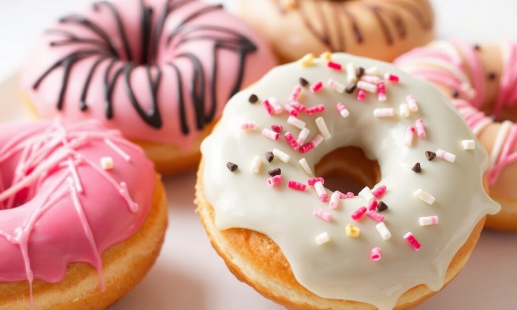 Irresistible gluten-free donuts: fluffy, flavorful perfection.