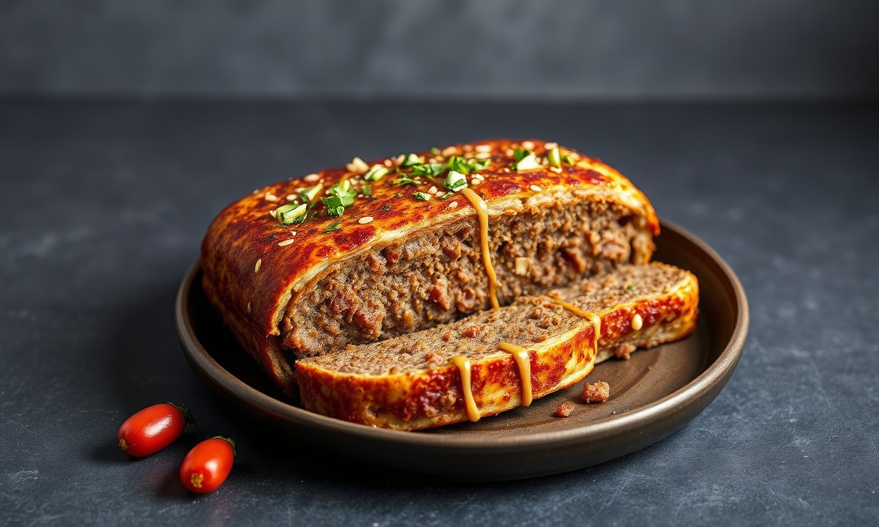 Savory pastel de carne, a delicious meatloaf twist.