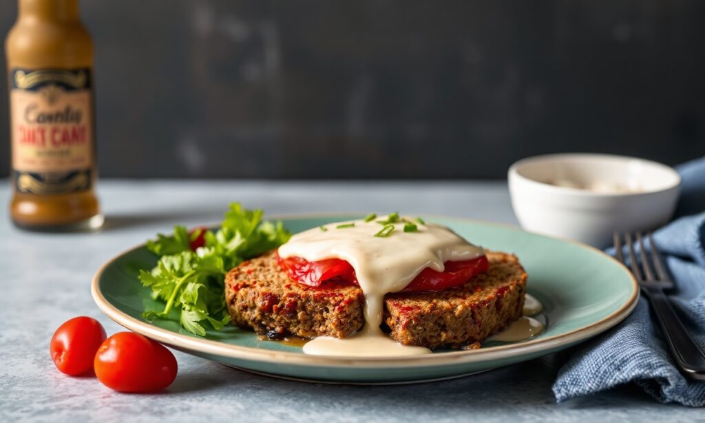 Savory pastel de carne: a comforting, classic meatloaf twist.