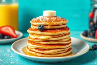 Fluffy Fun fast: quick pancake mix recipe for delicious results.