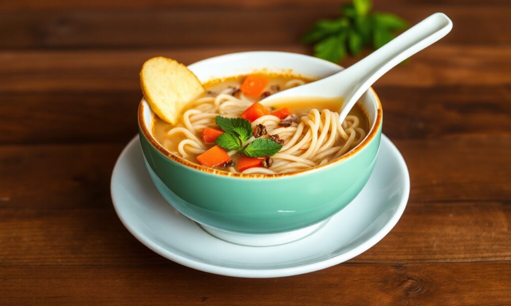 Sopa de fideo: comforting Mexican noodle soup, community, and food love.