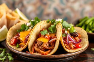 Delicious Quesabirria Tacos with a cheesy, savory Mexican twist.
