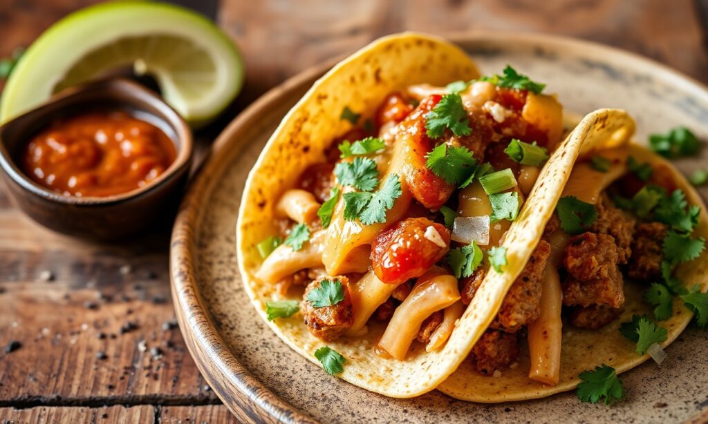 Delicious Quesabirria Tacos: Cheesy, flavorful, and a Mexican tradition twist.