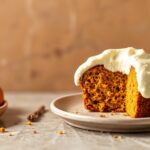 Velvety pumpkin cream cheese frosting for fall baking.