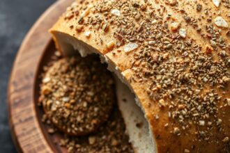 Delicious manakish za'atar: aromatic Middle Eastern flatbread.