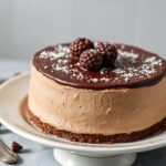 Decadent no-bake chocolate torte, an effortlessly elegant dessert.