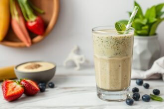 Power Up naturally with vibrant plant-based protein shakes.